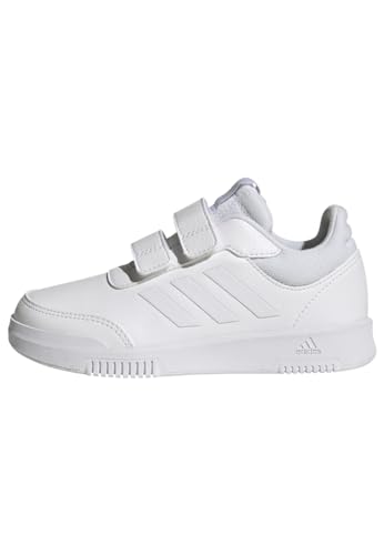 adidas Tensaur Hook And Loop Shoes, Zapatillas Unisex niños, Ftwr White Ftwr White Grey One, 35.5 EU