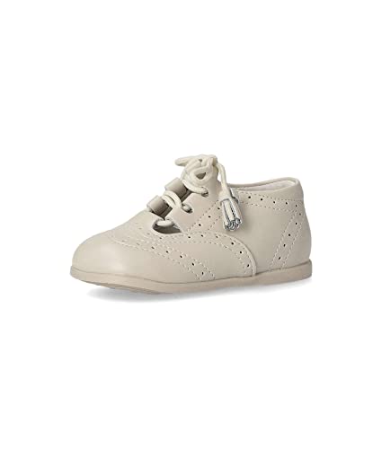 Pekes Zapato Ingles De Vestir Niño - 22, Beige
