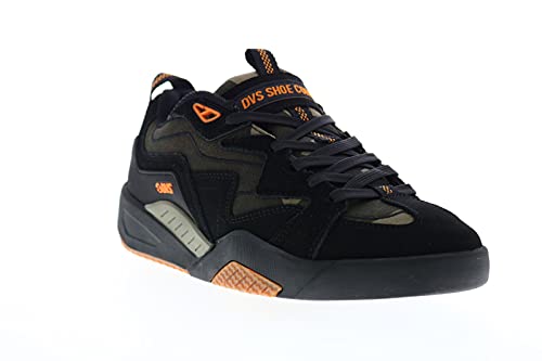DVS Zapato de skate Devious para hombre, Negro Camo Naranja, 41 EU