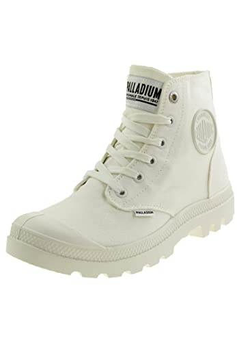 Palladium Pampa Monochrome, Sneaker Boots Unisex adulto, Blanco, 37 EU