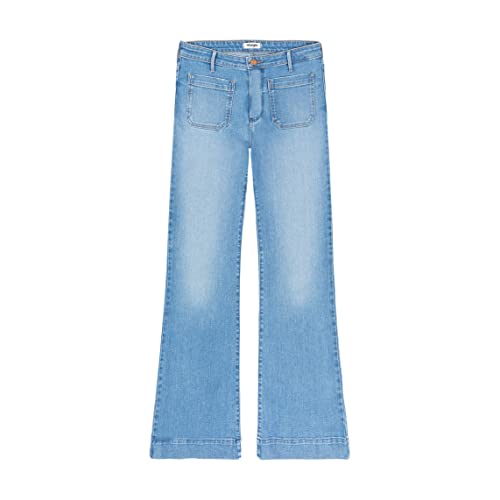 Wrangler Flare Jeans, Avellano, 38W / 34L para Mujer