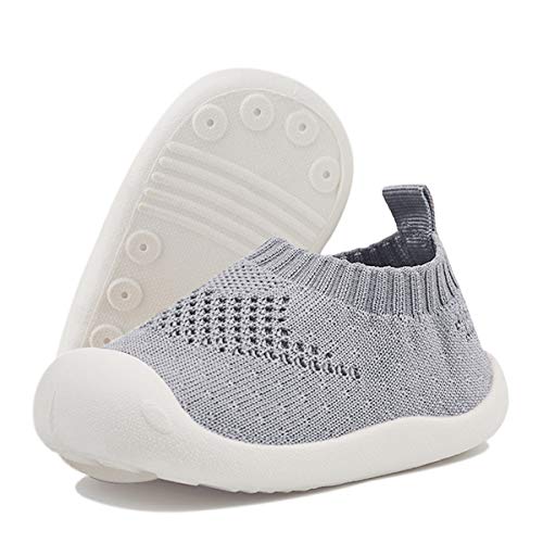 DEBAIJIA Shoes, Plataforma Unisex bebé, Bm02 Grau, 22 EU