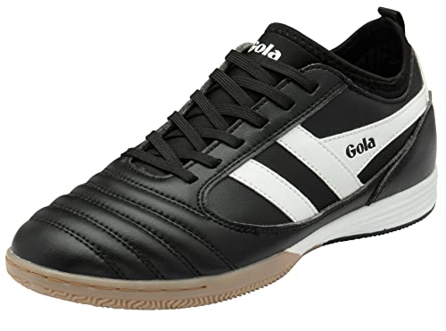 Gola Ceptor TX, Zapatillas de Futsal, Negro y Blanco, 38 EU