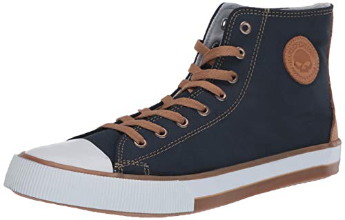 HARLEY-DAVIDSON FOOTWEAR Men's FILKENS Sneaker, Blue, 8 D (M)