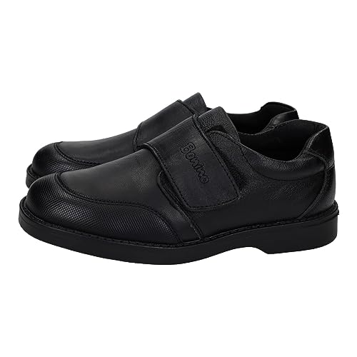 Bonino G02A-12 Zapatos Colegiales NIÑO Zapato COLEGIAL Negro 33