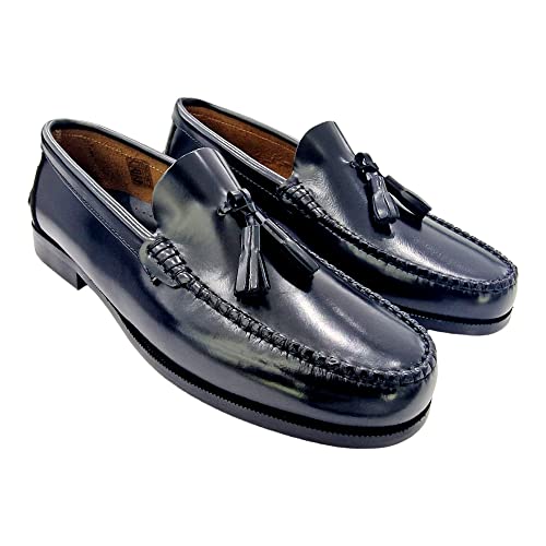 Marié shoes - Castellano BORLAS Suela Cuero Negro - 44, Negro